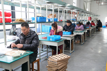 Ningbo Yuexiang Electric Appliance Co., Ltd. linea di produzione del fabbricante